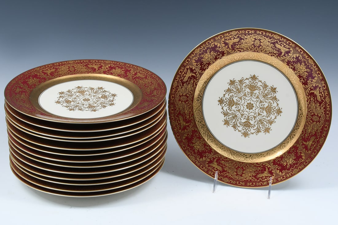 14 ROSENTHAL CONTINENTAL 6393 SERVICE PLATES (1 of 5)