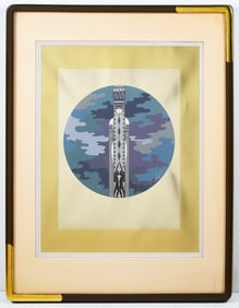 ERTE "L'INDIFFERENCE" SERIGRAPH