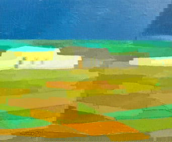 GIORGIO GORI VENEZUELAN PAINTING CASA SOLITARIA