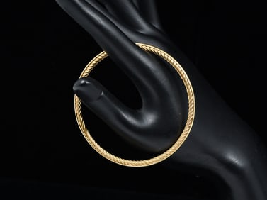 DAVID YURMAN BANGLE 18K