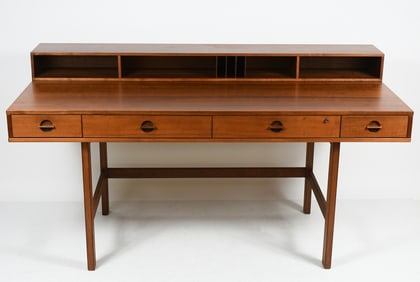 PETER LOVIG NIELSEN DANISH MODERN TEAK DESK