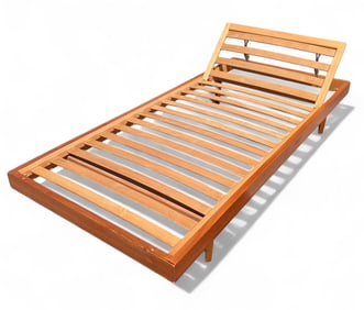 DANISH MODERN TEAK ADJUSTABLE DAY BED