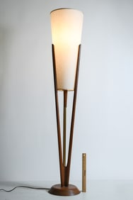 ADRIAN PEARSALL WALNUT FLOOR LAMP