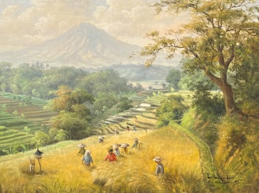 SOUTHEAST ASIAN LANDSCAPE PAINTING