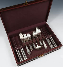 45 PC INTERNATIONAL "WINDERMERE" STERLING FLATWARE