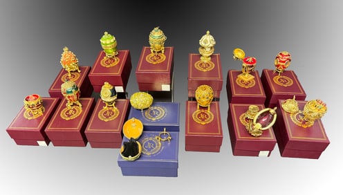 14 JOAN RIVERS IMPERIAL TREASURES EGGS