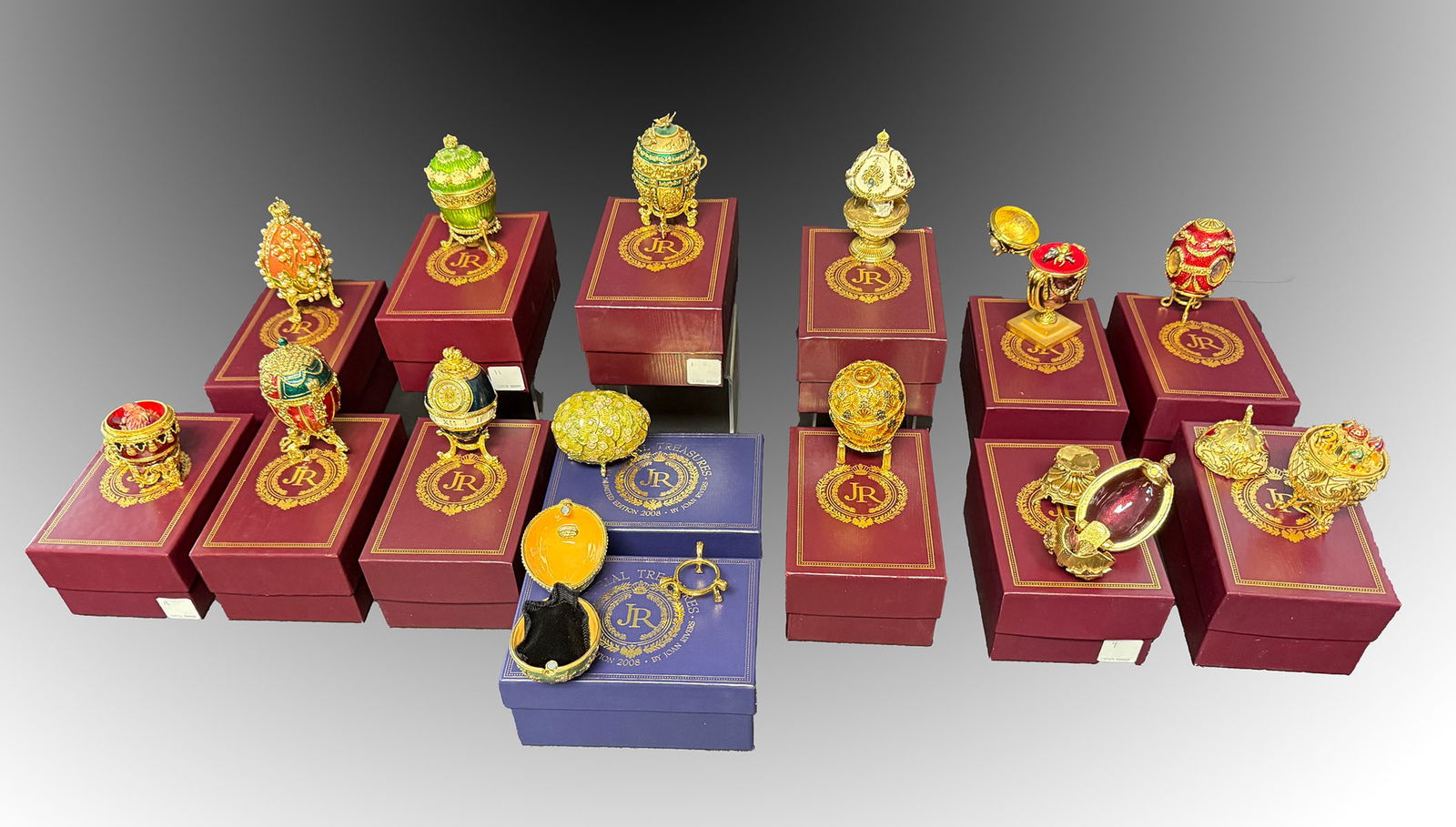 14 JOAN RIVERS IMPERIAL TREASURES EGGS (1 of 3)