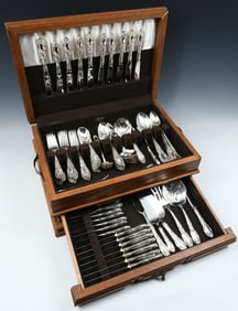 79 PC. TOWLE "KING RICHARD" STERLING FLATWARE