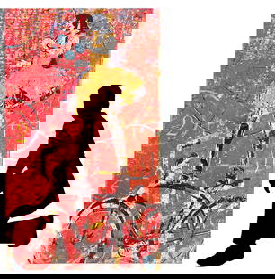 DARYL THETFORD PHOTO COLLAGE ON ALUMINUM: DARYL THETFORD PHOTO COLLAGE ON ALUMINUM: