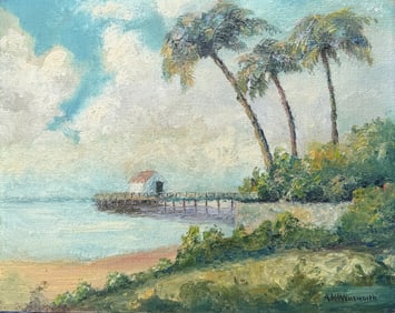 A. H. WENTSWORTH FLORIDA PAINTING