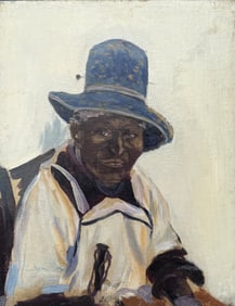 CATHERINE STOCKWELL AFRICAN-AMERICAN PORTRAIT PAINTING