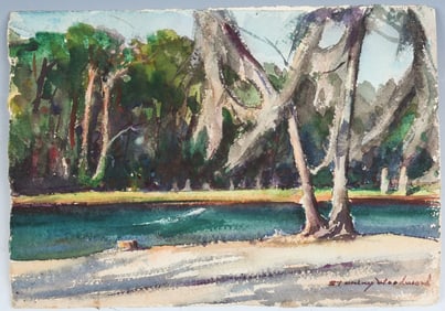 STANLEY WOODWARD MYAKKA RIVER PAINTING