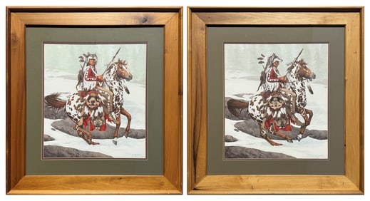 TWO LIMITED EDITION BEV DOOLITTLE LITHOGRAPHS