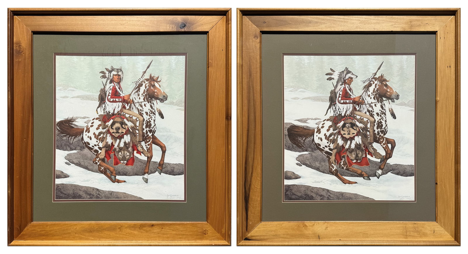 TWO LIMITED EDITION BEV DOOLITTLE LITHOGRAPHS (1 of 5)