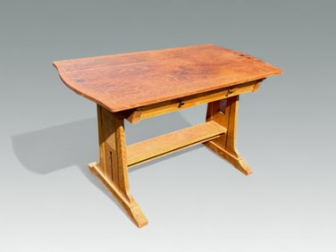 CHARLES P. LIMBERT EBON-OAK LIBRARY TABLE