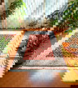 EXCEPTIONAL ESTATE TURKISH SILK VILLA CARPET