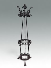TALL WROUGHT IRON TOWER