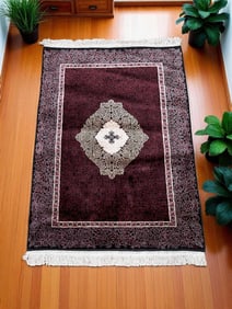 ESTATE TURKISH SEHRAZAT SILK ON SILK RUG