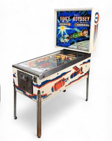 1976 WILLIAMS SPACE ODYSSEY PINBALL ARCADE GAME