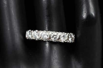 14K 1.00 CTW DIAMOND BAND