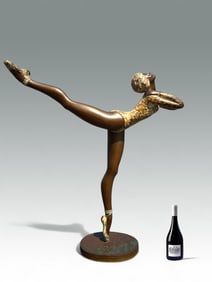LARGE PRINCE MONYO BALLERINA BRONZE