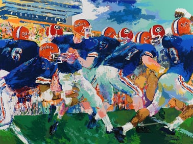 LEROY NEIMAN FOOTBALL PRINT