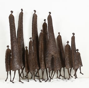 ITALIAN LAWRENCE ANTHONY BRUTALIST SCULPTURE