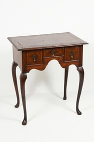 3-DRAWER QUEEN ANNE PERIOD LOW BOY