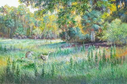 ROBERT BUTLER FLORIDA HIGHWAYMEN PAINTING