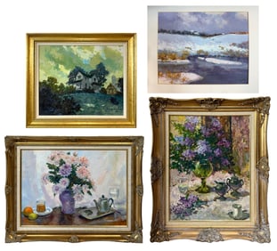 4PC. LI CHANG PAINTINGS