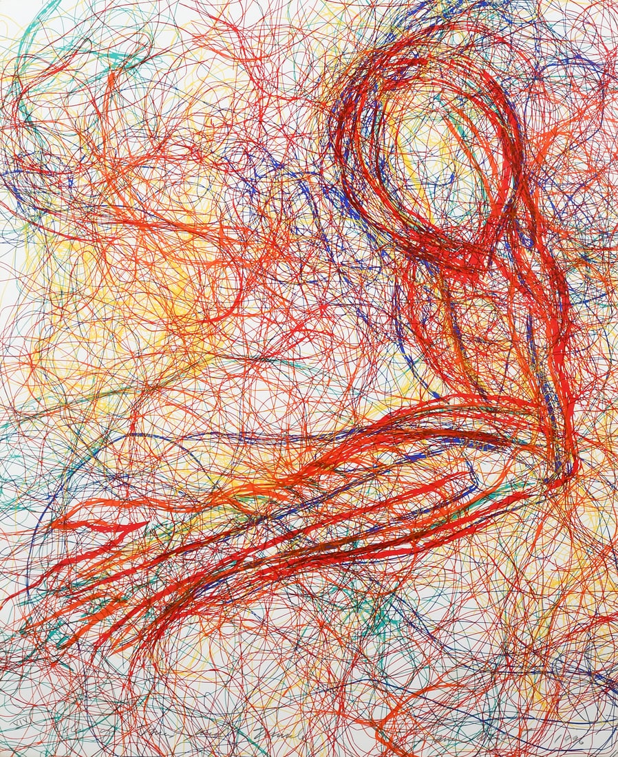 ROSENQUIST "THE COLOR OF MIND AND MUSCLE" SCREENPR (1 of 6)