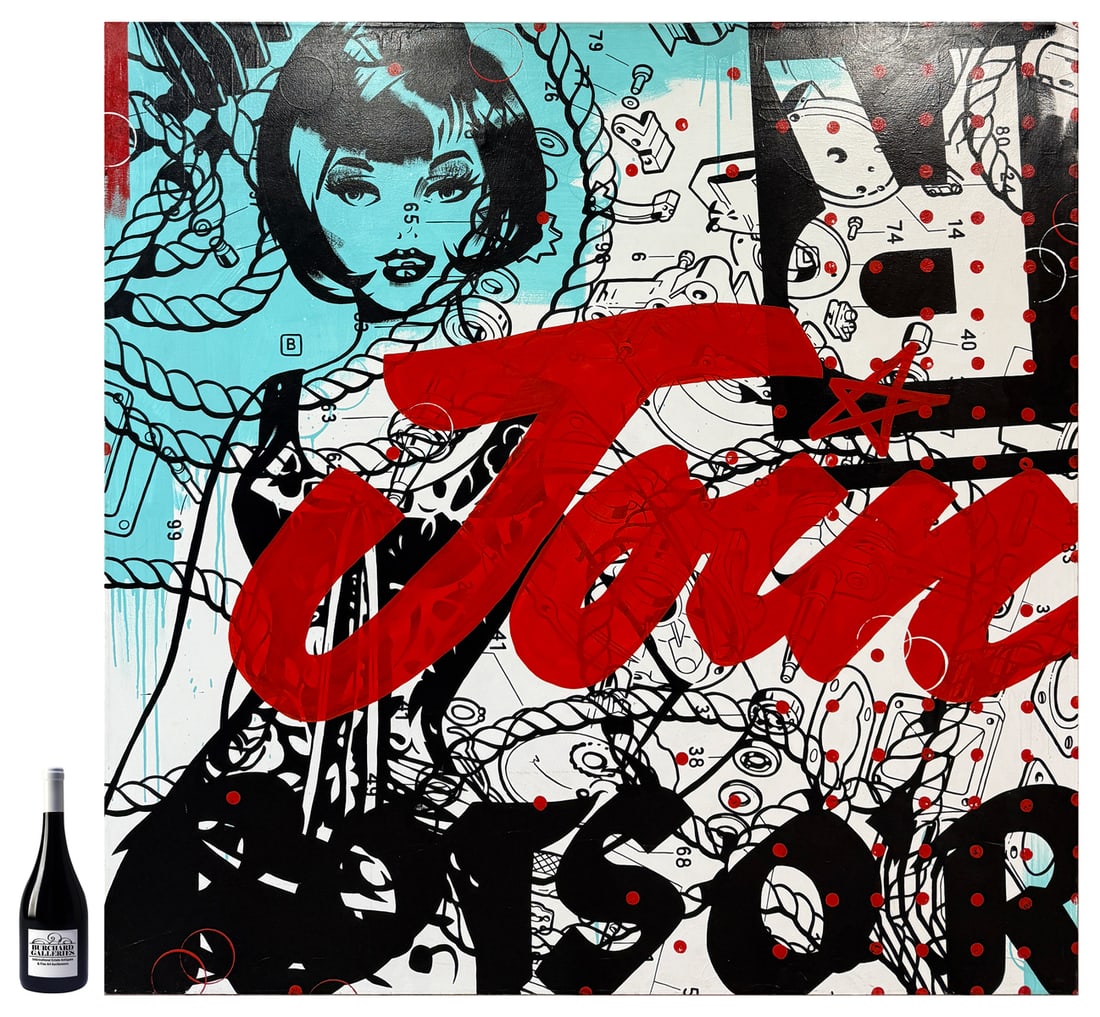 DAVID WILLIAMS "DREAM CRUSHER I" ACRYLIC PAINTING (1 of 2)