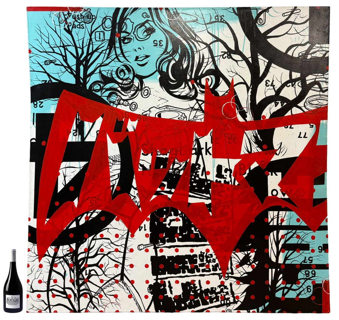 DAVID WILLIAMS "DREAM CRUSHER II" ACRYLIC PAINTING (1 of 2)