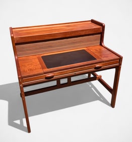 MCM DANISH TEAK MORTENSEN FOR DYRLUND DESK