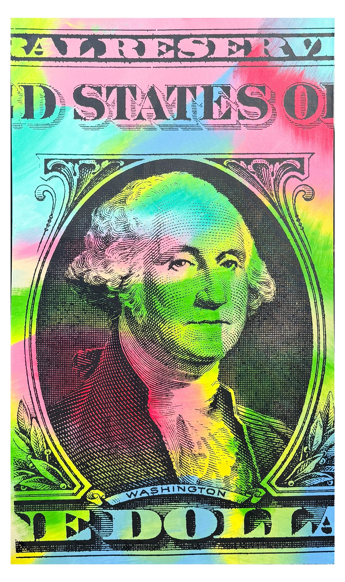 STEVE KAUFMAN ARTIST PROOF SERIGRAPH ON CANVAS (1 of 3)