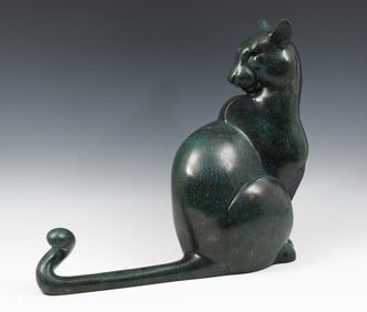 TIM CHERRY BRONZE CAT "FE LION"