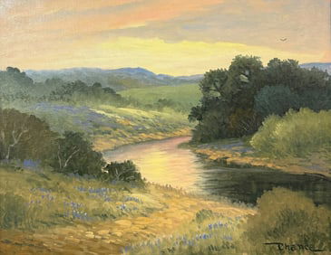 CHANCE RIVER LANDSCAPE OIL