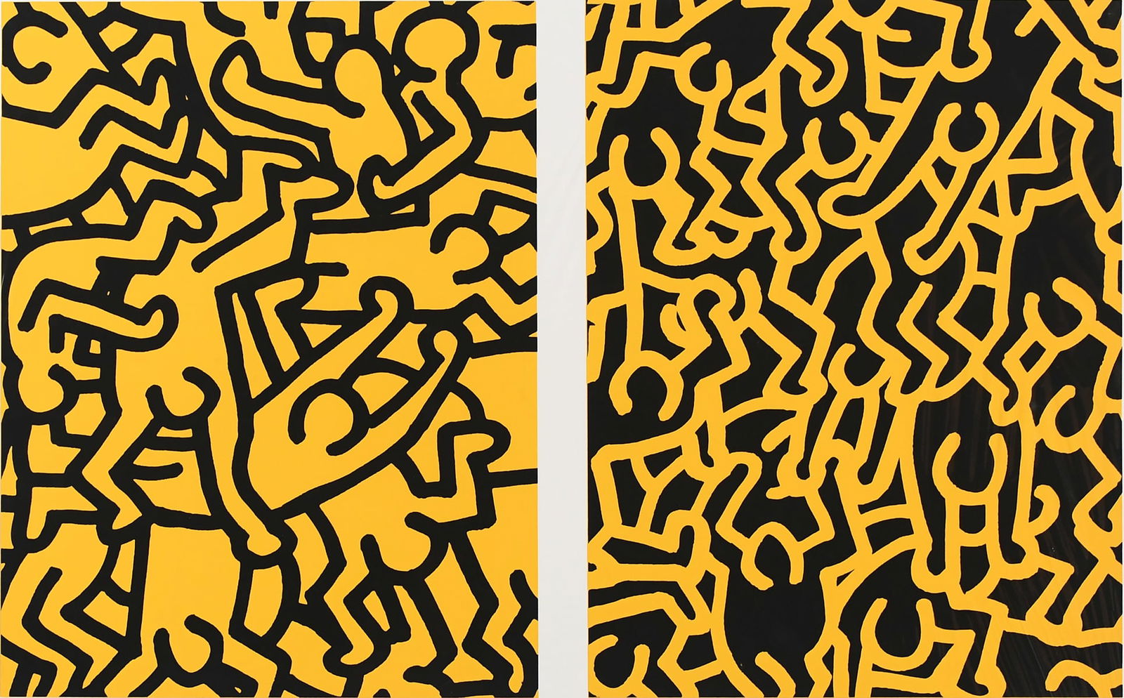 KEITH HARING SPECIAL EDITION SERIGRAPH (1 of 6)