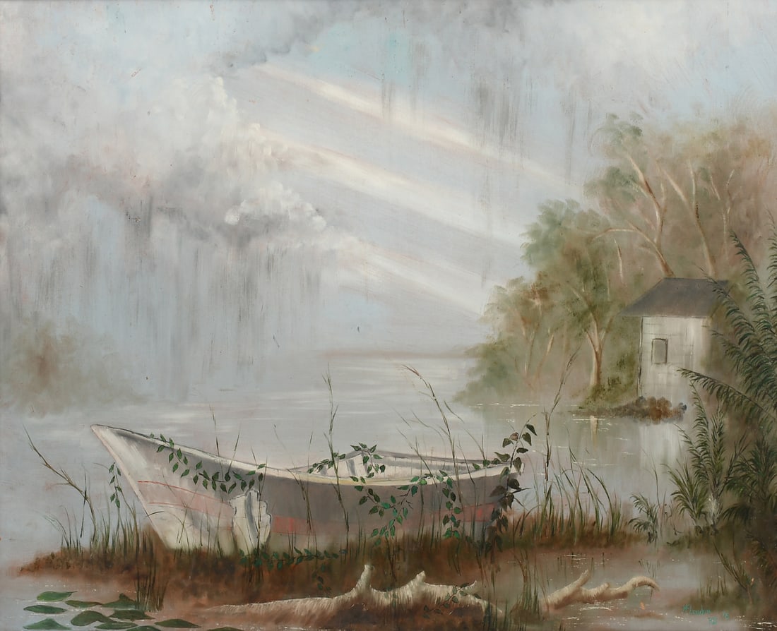 ROY MCLENDON JR. HIGHWAYMEN PAINTING (1 of 5)