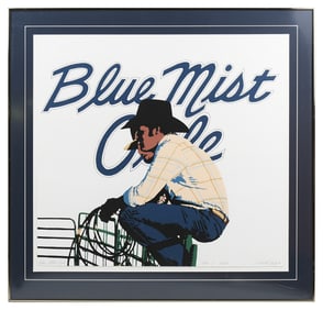BILL SCHENCK BLUE MIST CAFE