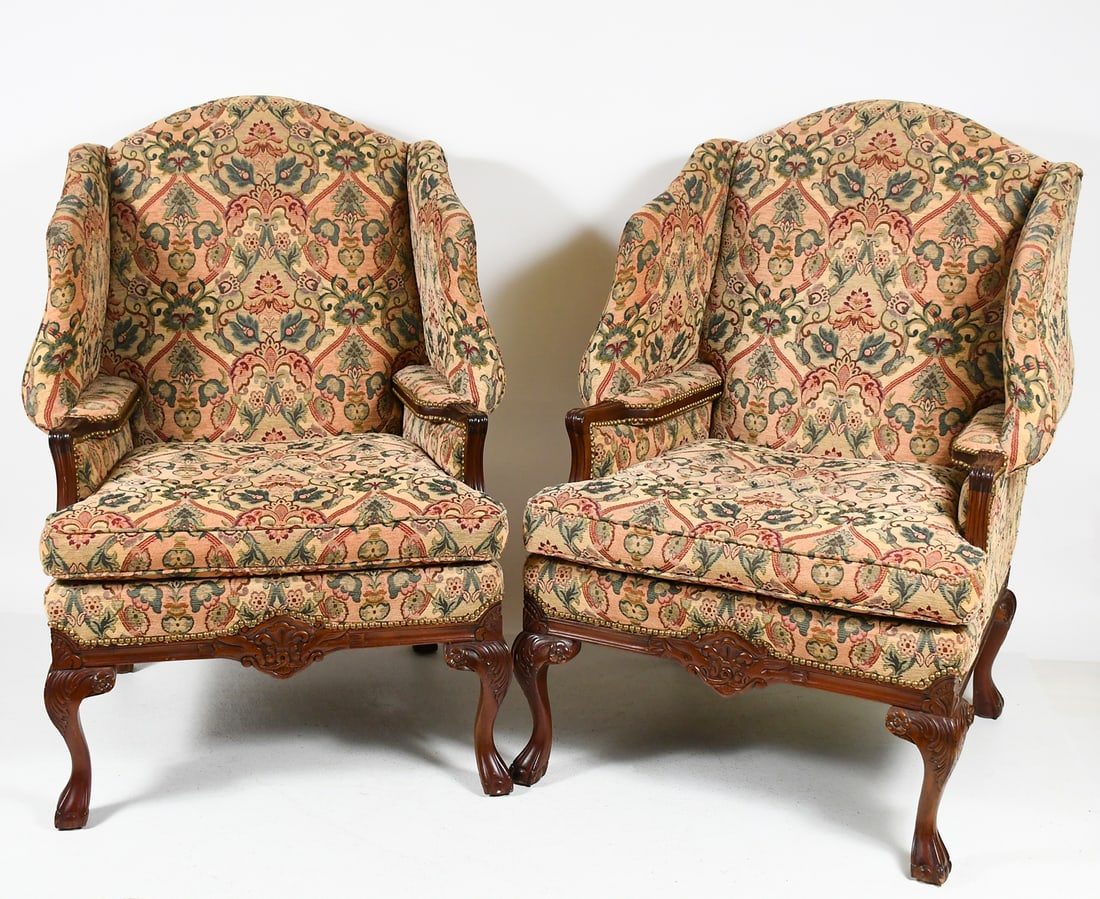 PR. WOODMARK ORIGINALS WINGBACK CHAIRS (1 of 5)