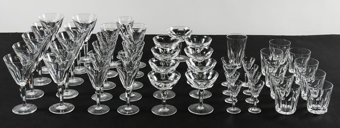 48 PC. WATERFORD "SHEILA" CRYSTAL STEMWARE