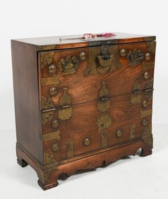 MINIATURE JAPANESE TANSU CHEST