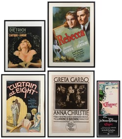 5PC. MOVIE POSTERS