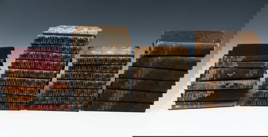 28 PC. ANTIQUE BOOKS TO INCLUDE BYRON'S WORKS