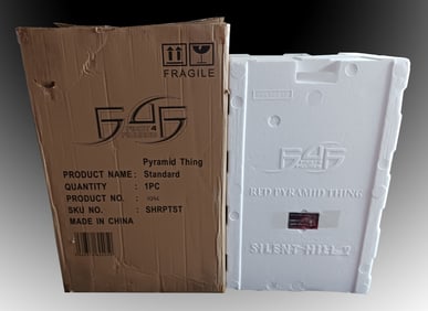 FIRST 4 FIGURES “RED PYRAMID THING” RESIN STATUE