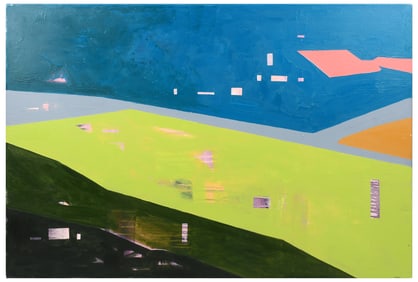 FANTASY ABSTRACT LANDSCAPE PAINTING