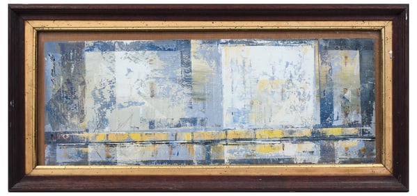 PAUL GROOT SR. ABSTRACT MID-CENTURY PAINTING