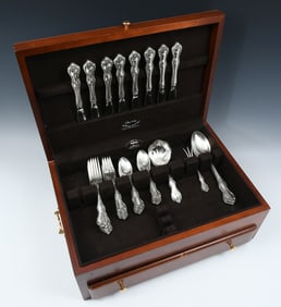 44 PC. TOWLE "DEBUSSY" STERLING FLATWARE SERVICE