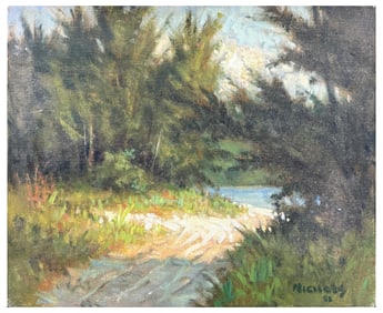 ROY NICHOLS FLORIDA LANDSCAPE PAINTING